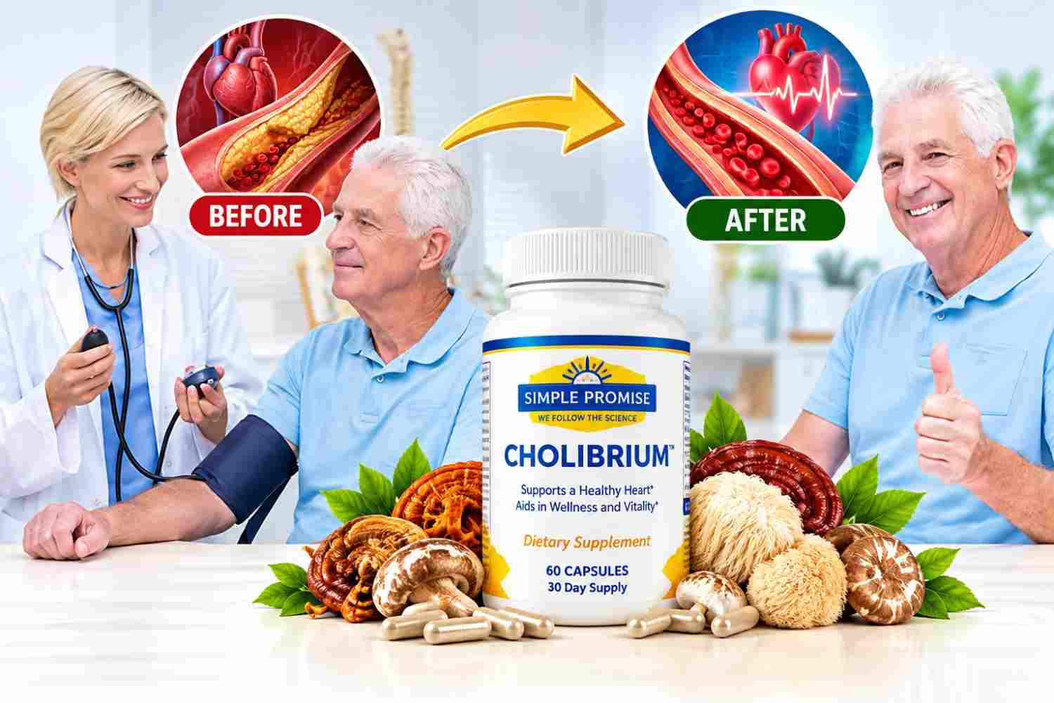 Cholibrium Benefits.