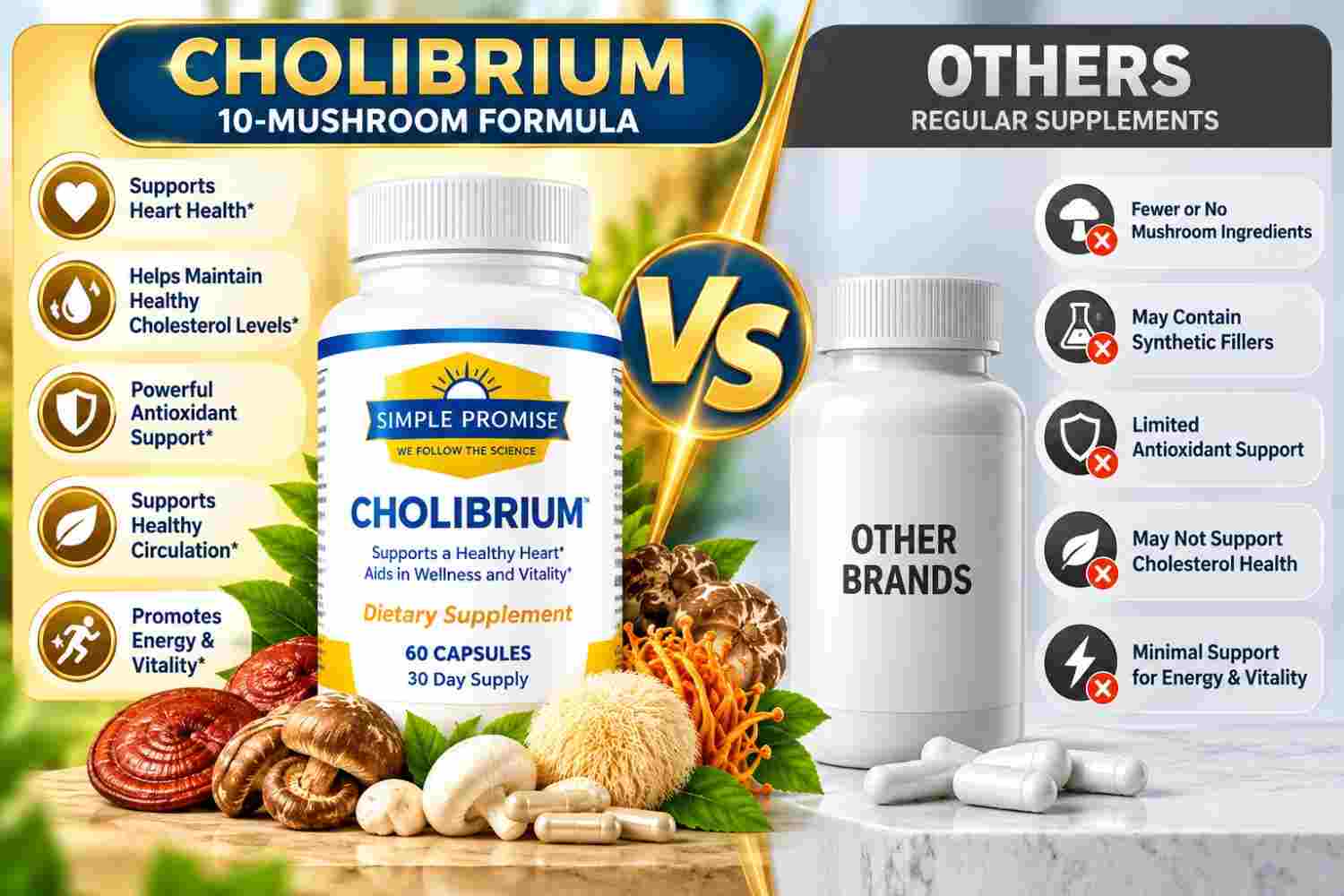 Cholibrium Vs Other Supplements.