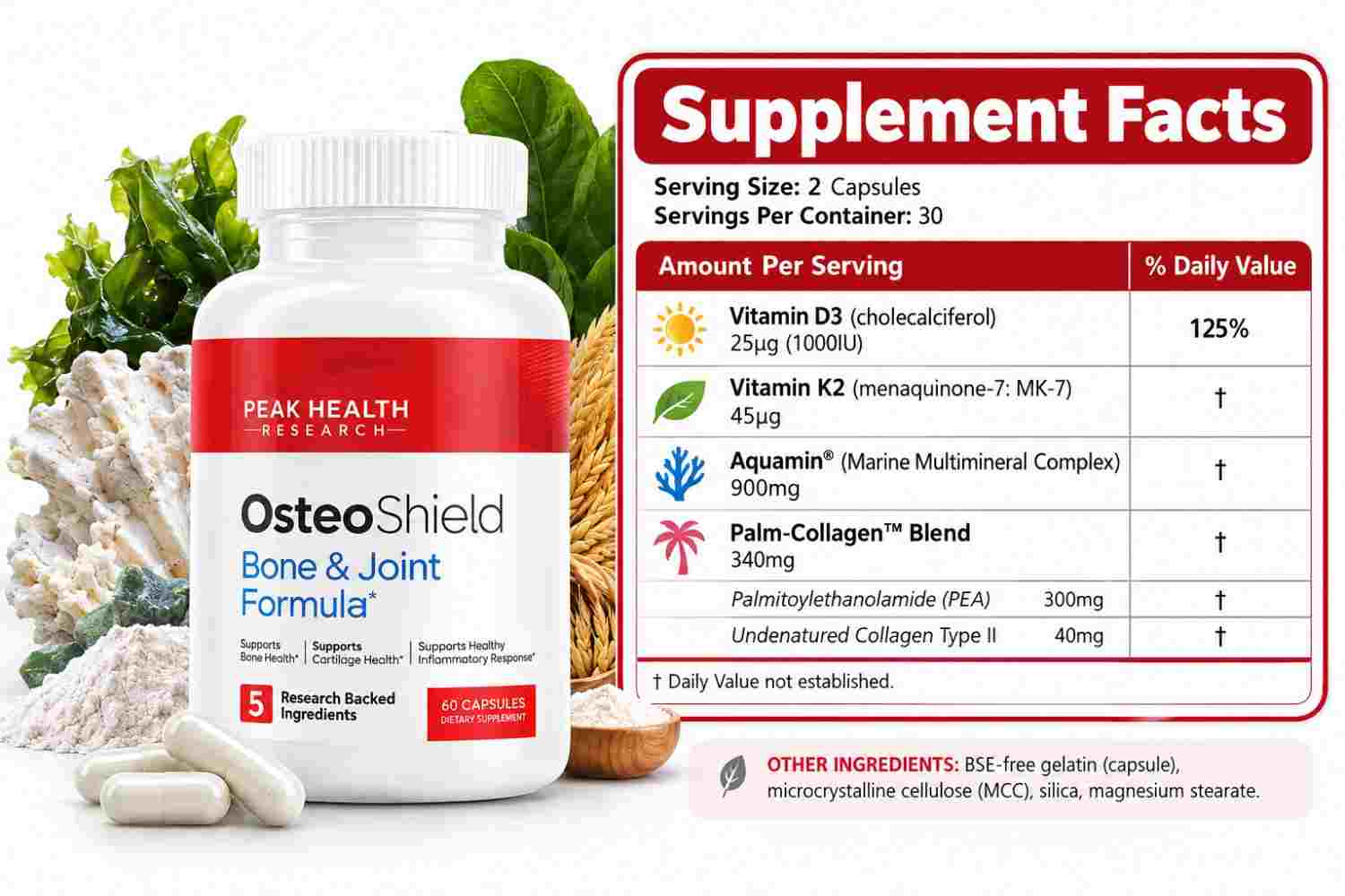 OsteoShield Supplements fact.