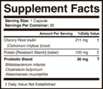 SlimTide Supplement Facts